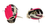 Used Franklin RTP BB/SB Glove RH Throw Pink 8" 11917-S000020132 View 1