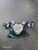 Used Nike VAPOR LT YOUTH Lacrosse Shoulder Pads Grey MD 11849-S000042582 View 1