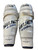 Used Bauer 4000 Senior Shin Guards White 15" 11774-S000089427 View 1