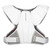 Warrior Burn Lacrosse Shoulder Pads Liner, White/Orange View 4