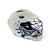 Used Warrior TII Lacrosse Helmet White MD 11735-S000367161 View 1