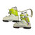 Used Rossignol KELIA Girls DH Ski Boot White 245 MP - M06.5 - W07.5 11484-S000309486 View 2