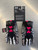 Used Under Armour F8 FB Gloves Black And Pink LG 11162-S000461603 View 1