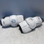 Used Maverik M5 Lacrosse Arm Pads/Guards White SM 11878-S000030411 View 1
