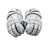 Used Nike VAPOR SELECT Lacrosse Gloves Mens White 10" 11760-S000095550 View 1