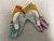 Used Easton Walk-Off Sugar Rush BB/SB Batting Gloves White MD 11855-S000208043 View 2