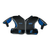 Used Champro 7 SERIES Football Soft Shoulder Pads Black Small View 1