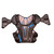 Used Warrior EVO Lacrosse Shoulder Pads Black SM 11813-S000352179 View 1