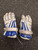 Used Nike VAPOR ELITE Lacrosse Gloves Mens Royal Blue LG 11162-S000461909 View 1