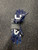 Used Under Armour BLUR FB GLOVES NEW FB Gloves Navy Blue MD 11726-S000300179 View 2