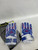 Used Brava GOALIE GLOVES Soccer Goalie Gloves Royal Blue 1 11871-S000032724 View 2