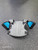 Used Nike VAPOR LT YOUTH Lacrosse Shoulder Pads Grey MD 11849-S000042732 View 2
