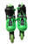 Used RollerDerby 3-6 Junior Rec Fitness Skates Neon Green Adjustable 11812-S000172962 View 2