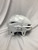 Used Bauer IMS 5.0 L Helmet Cage Combo White LG View 4
