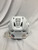 Used Bauer IMS 5.0 L Helmet Cage Combo White LG View 3