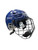 Used Bauer REACT 85 Helmet Cage Combo Royal Blue SM 11814-S000401751 View 1