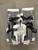 Used Bauer GSX Goalie Leg Pads Junior White 28" 11809-S000090635 View 2
