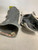 Used Warrior BURN Lacrosse Arm Pads/Guards White LG 11823-S000041111 View 3