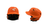 Used Easton Z5 Batting Helmet No Mask Orange M/L 11917-S000020254 View 2