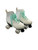 Used, Senior Roller Quad Skates, White, Senior 7 View 1