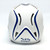 Used BoomBah BBHD2 Batting Helmet No Mask White And Royal Blue One Size 11805-S000086477 View 3