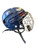 Used CCM TACKS 70 JR Helmet Cage Combo Navy Blue S/M 11095-S000105532 View 2