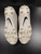 Used Nike HURRACHE SEVEN LAX Cleats Boys White Junior 04.5 11849-S000042868 View 2