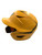 Used Easton ELITE MAX HELMET W JAW GUARD Batting Helmet No Mask Yellow M/L 11347-S000274360 View 2