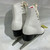Used Lake Placid 683 Women’s Figure Skates White Senior 6 11876-S000010100 View 4