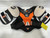 Used WinnWell GLITE Junior Shoulder Pads Black And Orange LG 11876-S000010151 View 1