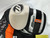 Used WinnWell GLITE Junior Shoulder Pads Black And Orange LG 11876-S000010151 View 4