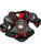Used Bauer VAPOR 1X LITE JR LG SP Junior Shoulder Pads Black LG 11631-S000471781 View 1