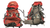 Used TFDC WILDERNESS 65+15 Backpack Red 11917-S000020392 View 1