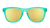 Goodr Nessy's Midnight Orgy Sunglasses, Turquoise  View 1
