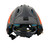 Used Rawlings MACH SR Catchers Helmet w/Mask Navy Blue Fits all 11484-S000310140 View 4