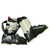 Used Lange RX 100 Mens DH Ski Boot White 275 MP - M09.5 - W10.5 11484-S000310143 View 2