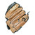 Used Rawlings D125BDB LHT GLOVE BB/SB Glove LH Throw Brown And Black 12 1/2" 11631-S000471864 View 2