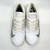 Used Nike ALPHA MENACE 4 PRO Adult FB Cleats White And Silver Senior 10.5 11805-S000086696 View 4