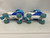 Used OUDEW ADJUSTABLE 12-2 Child Roller Quad Skates Royal Blue Adjustable 11895-S000034021 View 4