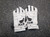 Used STX SHIELD 500 LAX Goalie Gloves M White 14" 11849-S000042936 View 1