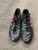 Used Adidas Soccer Cleats Black And Pink Junior 05 11614-S000242110 View 1