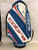 Used Cobra ONE LENGTH DEMO BAG Mens Cart Bag White/Royal/Red 11900-S000028812 View 2