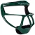 New Champro Adult Rampage Softball Fielder's Facemask-Forrest Green 11820-CHPCM02FG View 1