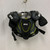 Used STX STALLION 200+ Lacrosse Shoulder Pads Black LG 11762-S000083894 View 1