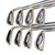 Used Ping G5 BLACK DOT Men's RH Iron Set 3I-PW Stiff Flex Steel Shaft 11506-S000309929 View 4