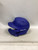 Used Rawlings MACH JR Batting Helmet No Mask Royal Blue One Size 11851-S000050407 View 2