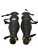 Used Champro BLACK Catchers Leg Guards Black Intermed 11732-S000371399 View 1