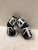 Used Warrior REGULATOR LITE Lacrosse Arm Pads/Guards Black And White MD 11725-S000507457 View 2