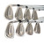 Used Titleist DCI 981 Men's RH Iron Set 3I-PW Stiff Flex Steel Shaft 11506-S000310049 View 3