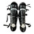 Used Easton GAME TIME Catchers Leg Guards Black Adult 11820-S000060758 View 1